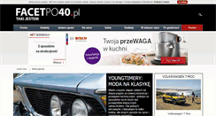 Desktop Screenshot of facetpo40.pl